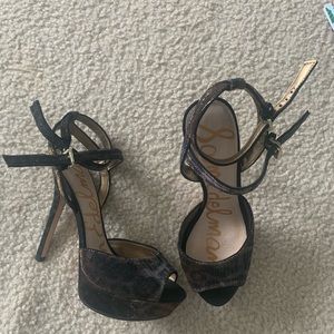 Sam Edelman - animal print heels